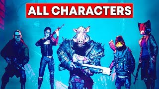 Mutant Year Zero Road To Eden All Characters  Mutant Road To Eden PCPS4XBOX ONE [upl. by Trish]