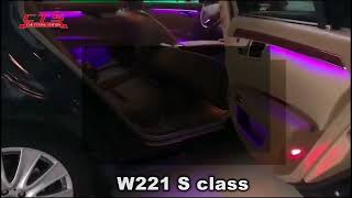 How to upgrade ambient light for W212 W221S C218 CLS [upl. by Nailil]