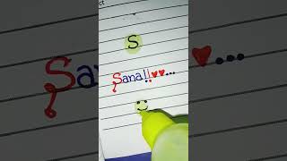 Bubble art😍shortvideo nameart calligraphycreativecutenameart name youtubeshorts handwriting [upl. by Box]