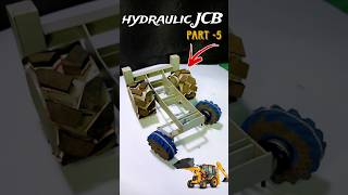 Making hydraulic JCB part5 shorts minijcb jcb chandanexperiment [upl. by Odnesor]