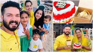 Our 14th Anniversary Celebration In GOA 🎉 🥳  Suhana  Basheer Bashi  Mashura [upl. by Flavia]