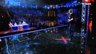 XFactor Ukraine 2010 Александр Кривошапко Vivo Per Lei [upl. by Meirrak]