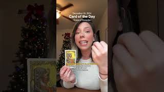 Card of the Day December 10 2024  QUEEN OF PENTACLES tarot collectivereading luckytarot [upl. by Chuipek288]