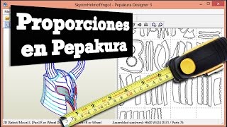 Proporciones en Pepakura  Scale Factor [upl. by Tlevesor]