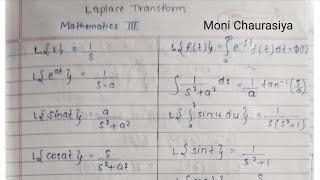 Laplace Transform  Engineering Mathematics 3  Mumbai University [upl. by Nahtiek]