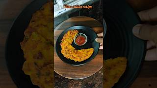 Healthy oats recipe  Oats chilla recipe  Healthy oats breakfast recipe  shorts  oatsrecipe [upl. by Anowahs]