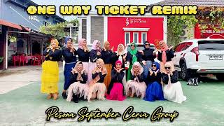 One Way Ticket Remix Line Dance  Choreo  Yoon Eunju Lee Hee Suk Yoon Boknam amp Park Yujin [upl. by Jahn]