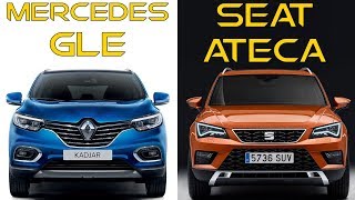 2019 Renault Kadjar vs 2018 Seat Ateca [upl. by Lyris]