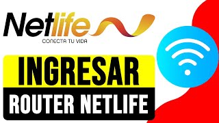 Cómo INGRESAR al ROUTER NETLIFE 2024  Contraseña Actualizada para Router ZTE Netlife [upl. by Namrej]