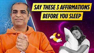 3 Sleep Affirmations for a peaceful Sleep  Mitesh Khatri  Law of Attraction [upl. by Sternlight]