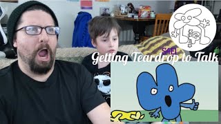 Battle for BFDI REACTION Episode 1 Getting Teardrop to Talk [upl. by Erasaec]