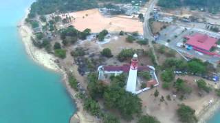 Pelabuhan Tanjung Kalian Muntok Bangka Barat  Phantom 3 advanced [upl. by Elsilrac]