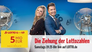 Live  Die Ziehung der Lottozahlen am 17042021 [upl. by Limaj38]