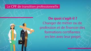 Comment être acteur de son projet professionnel   Le CPF de transition [upl. by Adnorahc]