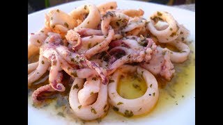 CALAMARI ALLA GRIGLIA [upl. by Ezeerb]