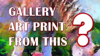 How to create Gallery print from photo with DAP and AI PAE [upl. by Ydur161]