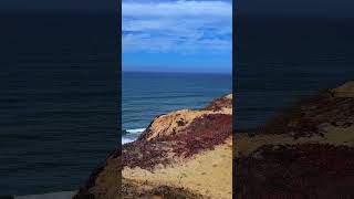 “The Cliffs of Pescadero Beach” nature cliffside See full video below [upl. by Jansson]