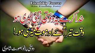 Dosti Shayari NewHeart Touching Friendship Poetry Dosti Shayari Friendship Urdu Poetry FK Poetry [upl. by Orazal8]