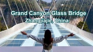 Zhangjiajie Grand Canyon Glass Bridge  Hunan China [upl. by Salim406]