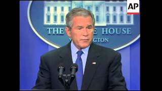 President on Iraq Blackwater incident Iran NKorea [upl. by Aynna]