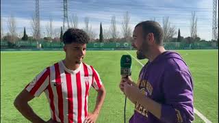 ENTREVISTA A MESSO JUGADOR CD COLONIA MOSCARDÓ 28 ENERO 2024 [upl. by Ikim]