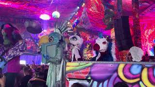 Elrow London Dancing with Mascots Experience the Magic Beyond the Music  Event Extravaganza [upl. by Anierdna718]