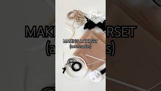 Making a corset accessories bias boning fabric corsetmaking [upl. by Darbie793]