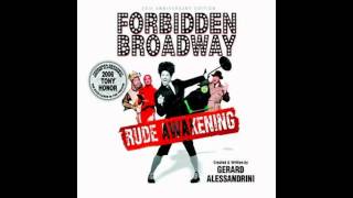 Forbidden Broadway Rude Awakening  16 Medley Yoko Ono On Broadway [upl. by Rahal153]