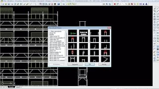 Demo P3 Scaffolding Design sw in CAD 2D  2010 [upl. by Lindsay19]