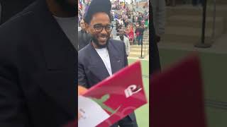 Kendrick Lamar appears at Compton College ceremony [upl. by Pavia]