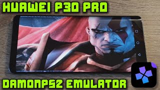 Huawei P30 Pro Kirin 980  God of War 1 amp 2  DamonPS2 v33  Test [upl. by Akinyt]