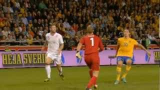 Zlatan Ibrahimovic vs England 42 Friendly Match [upl. by Robbyn]