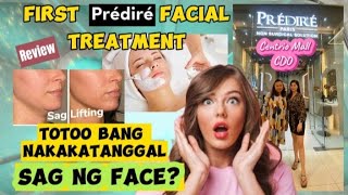 First time PREDIRE facial treatment 2023  Effective ba ang mahal na treatment sa faceFacial review [upl. by Winer]