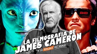 TODAS las peliculas de JAMES CAMERON  TeLoResumo [upl. by Aplihs854]