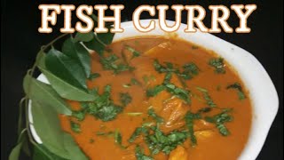 Fish CurrySouth Indian StyleEasy to Cook [upl. by Skylar]