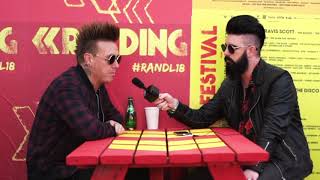 Papa Roach interview at Reading Festival 2018 [upl. by Farman]