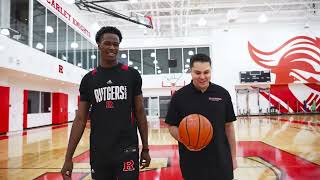 188 Feet with Rutgers Basketball Antwone Woolfolk [upl. by Neleh]