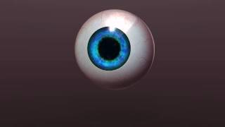 Eyeball Animation  Blender 3D [upl. by Nemlaz163]