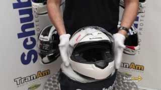 SCHUBERTH C3 C3 PRO S2 VISOR CHANGE  Full HD  Bikerheadzcouk [upl. by Adnilahs393]