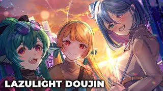 【LAZULIGHT FAN DOUJIN】 THANK YOU EVERYONE 📕 ♡ 【NIJISANJI EN  Finana Ryugu】「Collab」 La2uLight [upl. by Yecam]