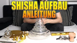 SHISHA AUFBAU ANLEITUNG FÜR ANFÄNGER  Zu zweit rauchen [upl. by Fillander261]