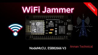 How To Make a WiFi Jammer To NODEMCU  ESP8266 V3  BUY LINK IN DISCRIPTION I In Bangla [upl. by Fernande]