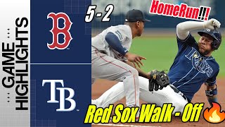 Boston Red Sox vs Tampa Bay Rays Home Run Red Sox Win 5  2 Mar 19 2024  MLB Red Sox Highlights [upl. by Asiralc134]