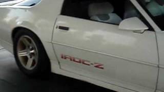 1989 Camaro IROCZ 350 TPI 3quotFlowmasters [upl. by Eatnuahs]