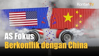 Menteri Pertahanan AS Mengalihkan Fokus ke Risiko Konflik ke Tiongkok China Marah  Kontan News [upl. by Fessuoy]