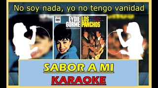 Sabor A Mí  Los Panchos amp Eydie Gormé KARAOKELETRA [upl. by Aikas]