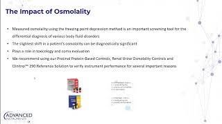 Impact of Osmolality Controls [upl. by Eimmac]