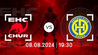 Preseason 2024  EHC Chur  HC Davos [upl. by Bobker]