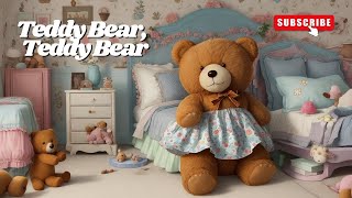 Teddy Bear  Classic Nursery Rhyme for Kids  rhymes english kids toddlers kindergarten [upl. by Silliw]