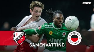 🏆 KOPLOPER Excelsior gaat op bezoek bij LAAGVLIEGER 📉  Samenvatting Jong FC Utrecht  Excelsior [upl. by Nhguavaj213]